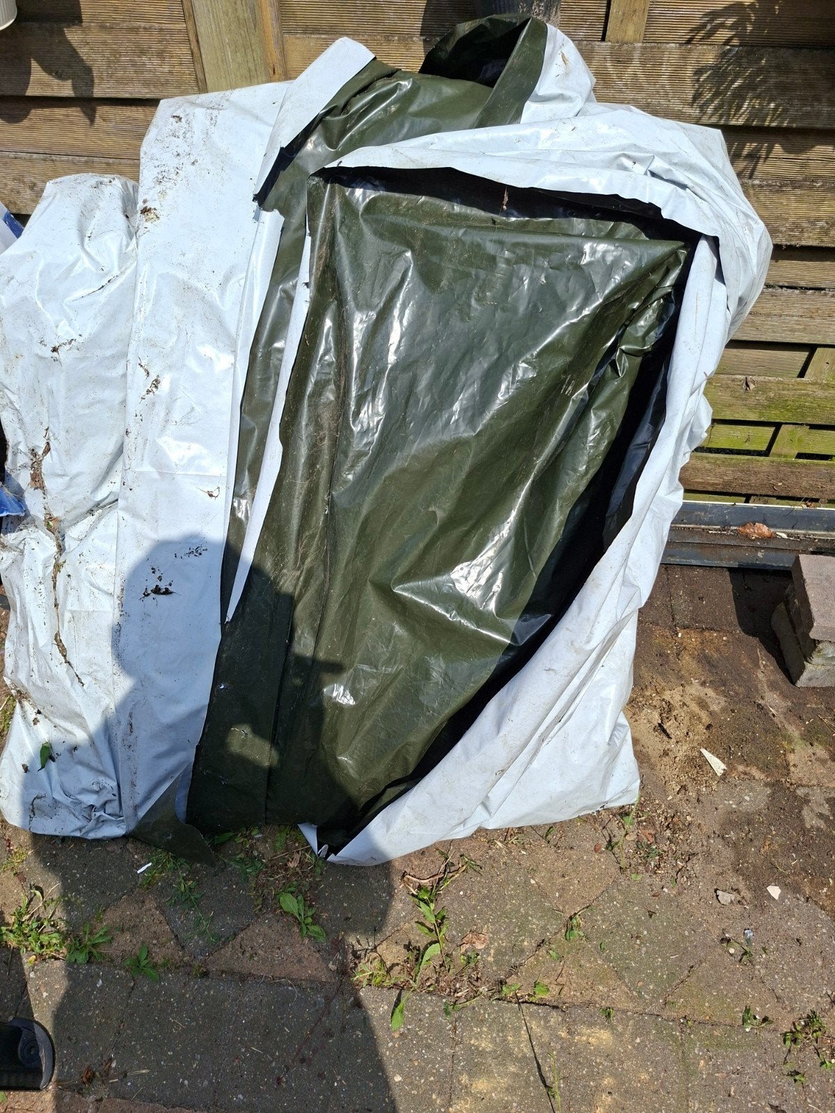 Afdekfolie, Tuin en Terras, Aarde en Mest, Ophalen