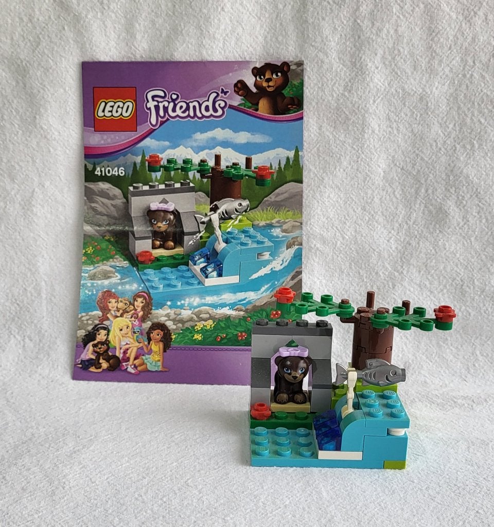 Lego friends 41046 De Rivier van Bruine Beer-volledig+boekje, Lego, Friends, Ophalen of Verzenden, Zo goed als nieuw