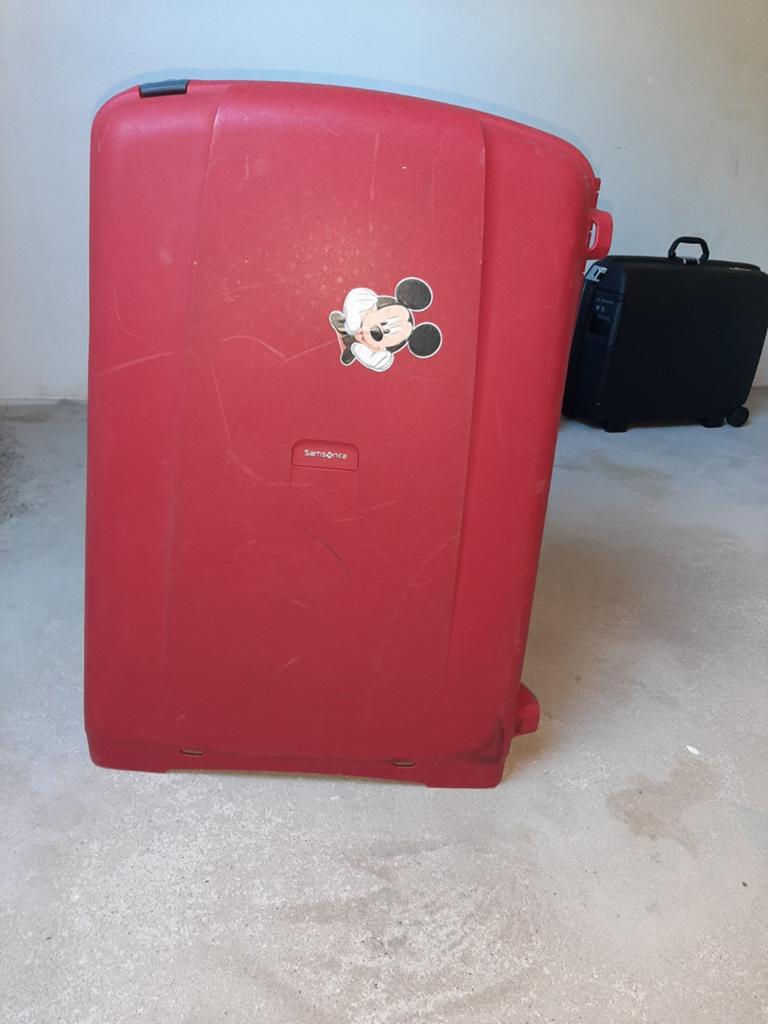 SAMSONITE harde koffer rood, Ophalen