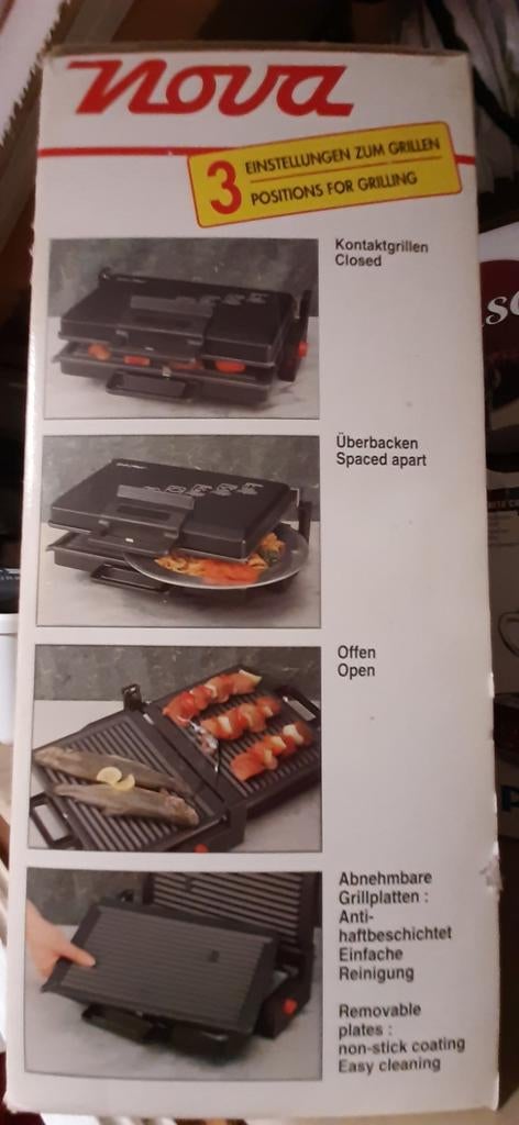 Nova contactgrill, Elektronische apparatuur, Grillplaten, Ophalen