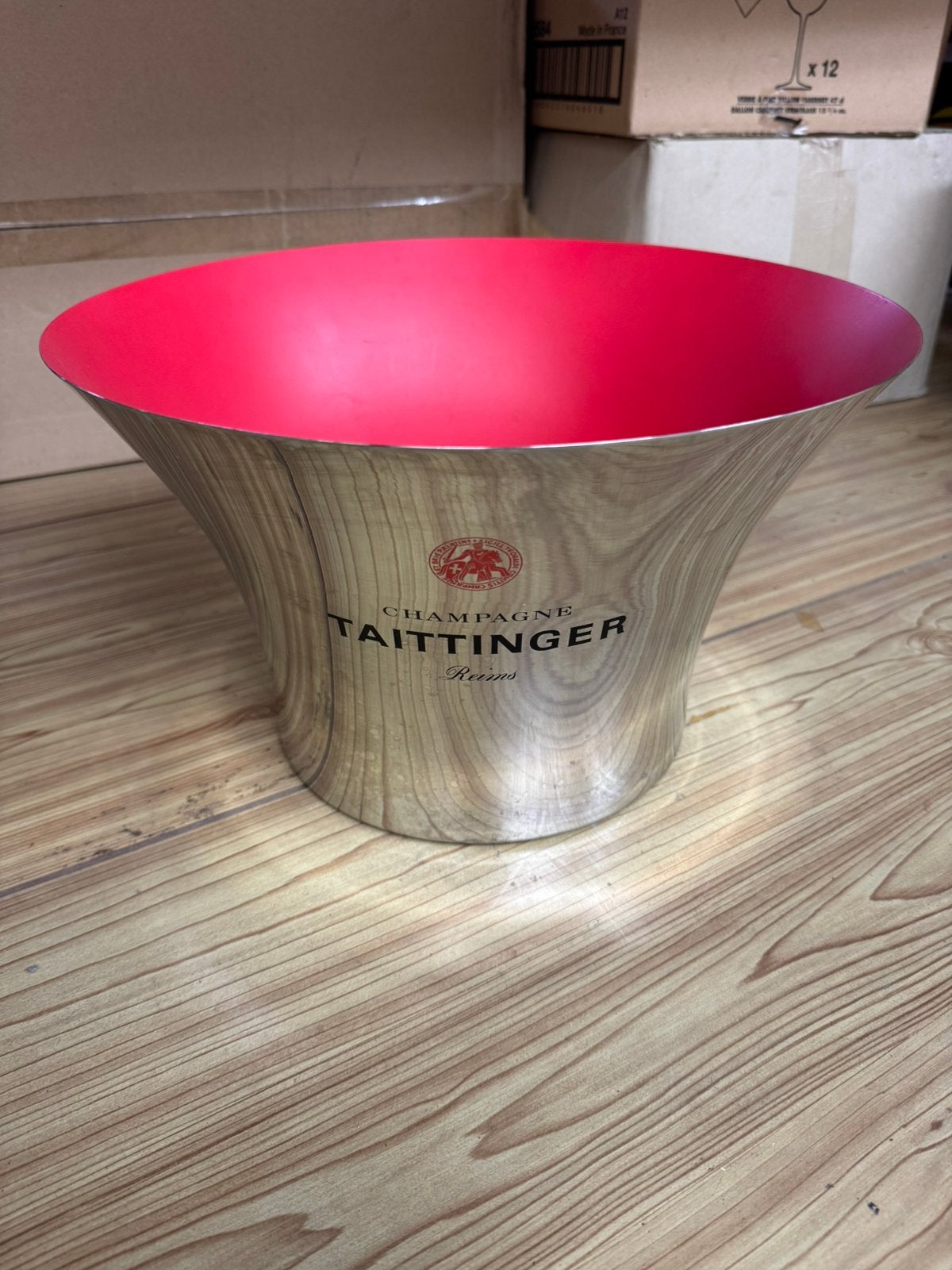 Seau à champagne TAITTINGER neuf, Enlèvement ou Envoi, Neuf, Champagne