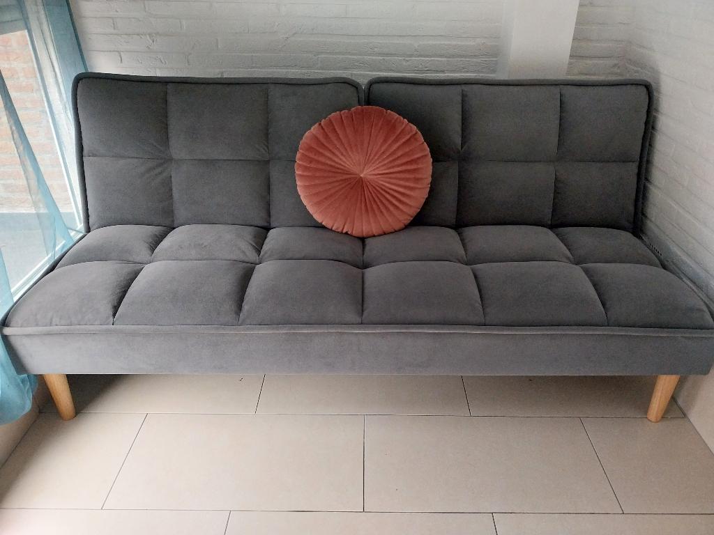 Canapé | Sofabed | Double, Maison & Meubles, Canapés | Salons, Comme neuf, Banc droit, Trois personnes, 150 à 200 cm, 75 à 100 cm