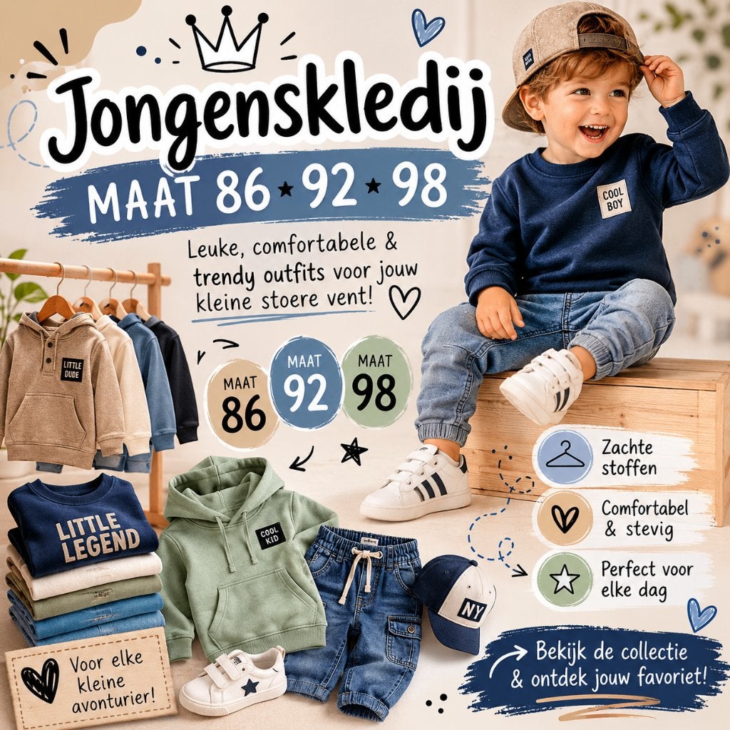 jongenskledij maat 86-92-98, Ophalen of Verzenden, Zo goed als nieuw, Overige maten