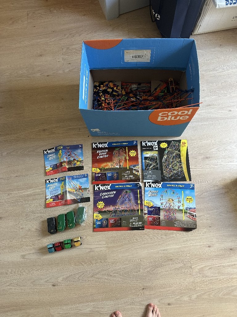 Collection Knex, Enfants & Bébés, Jouets | Blocs de construction, Utilisé, K'nex, Enlèvement ou Envoi