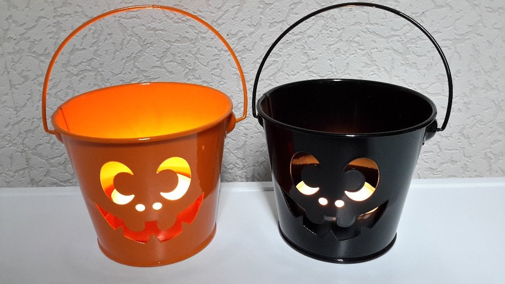 Lot / partij Halloween emmertjes ( NIEUW ), Tuin en Terras, Ophalen of Verzenden, Nieuw