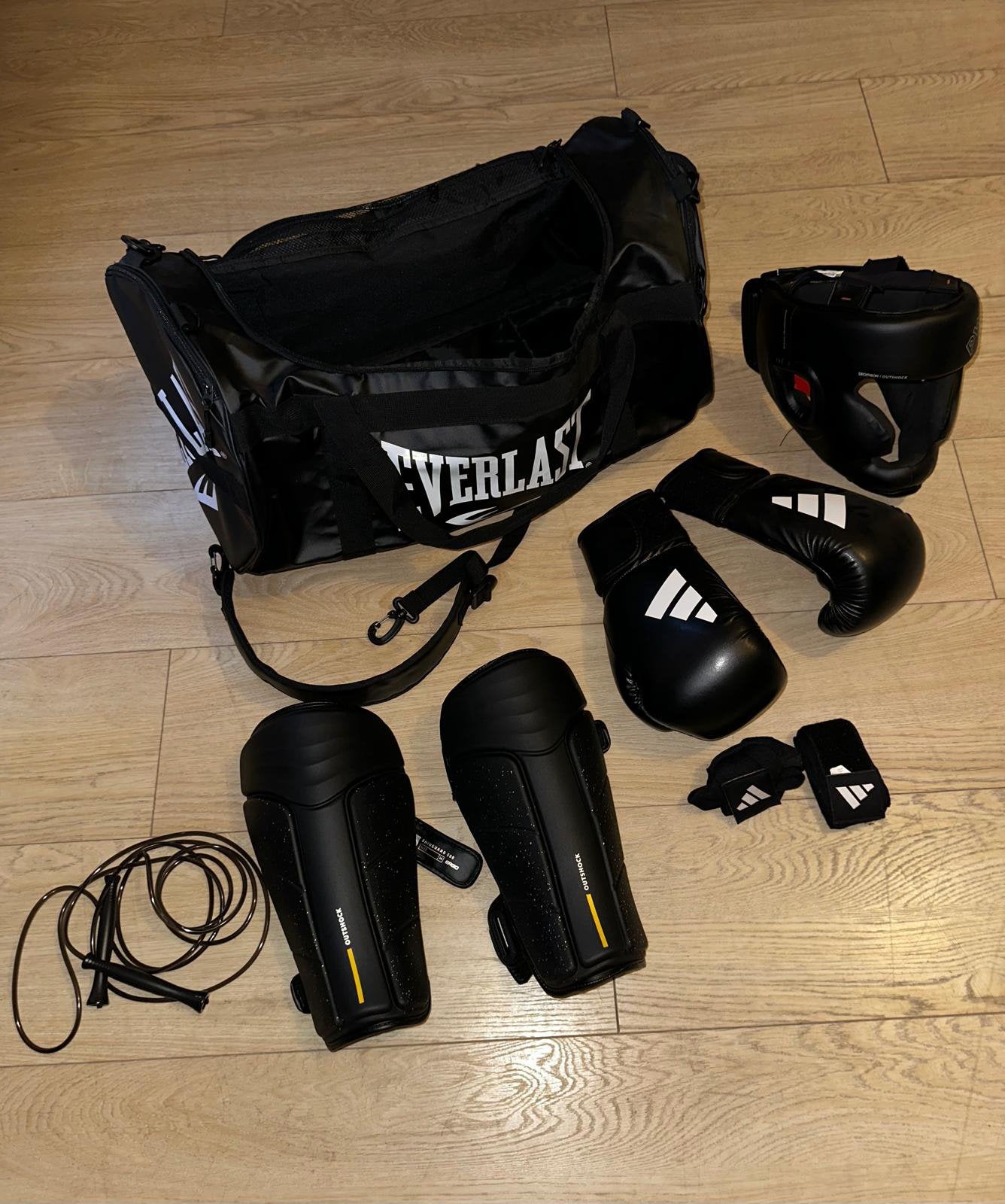 Kit complet de boxe, Sport en Fitness, Boksen, Ophalen of Verzenden, Zo goed als nieuw, Overige