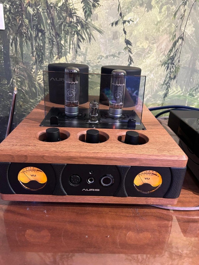 Auris Nirvana Mk2 avec télécommande et tubes améliorés, TV, Hi-fi & Vidéo, Enlèvement ou Envoi, Amplificateur