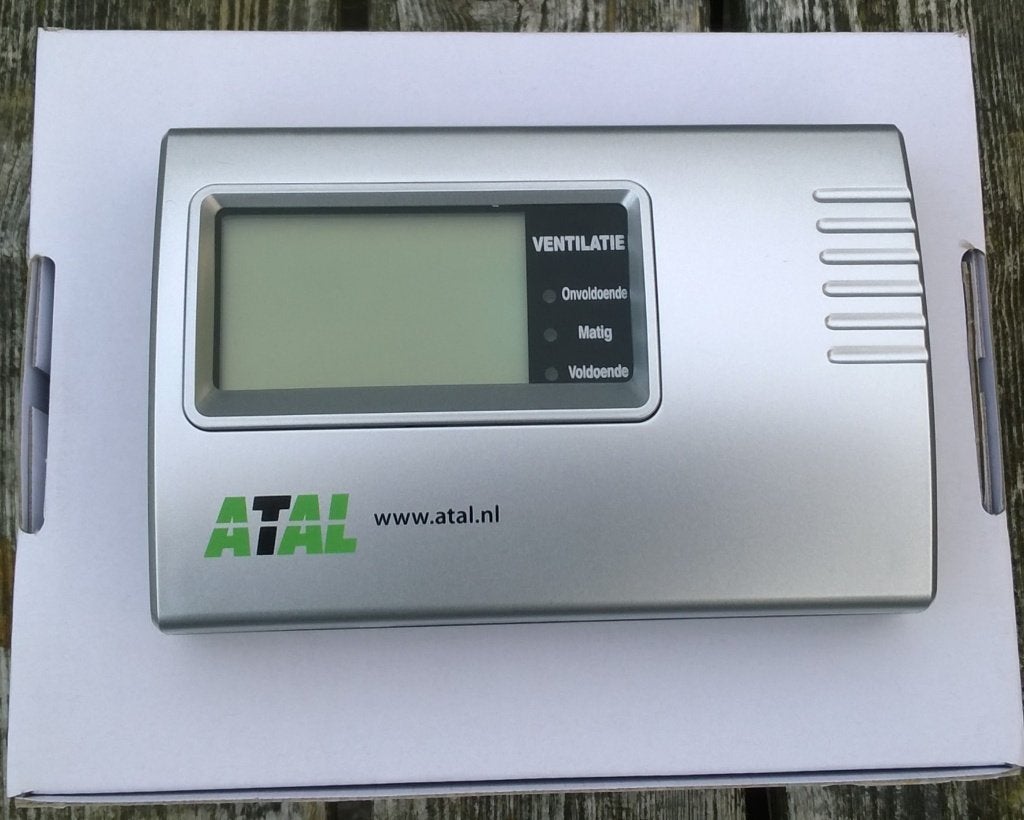 Thermometer / CO2-meter Atal MB450SD (nieuw), Kunststof, Binnenthermometer, Nieuw, Ophalen of Verzenden