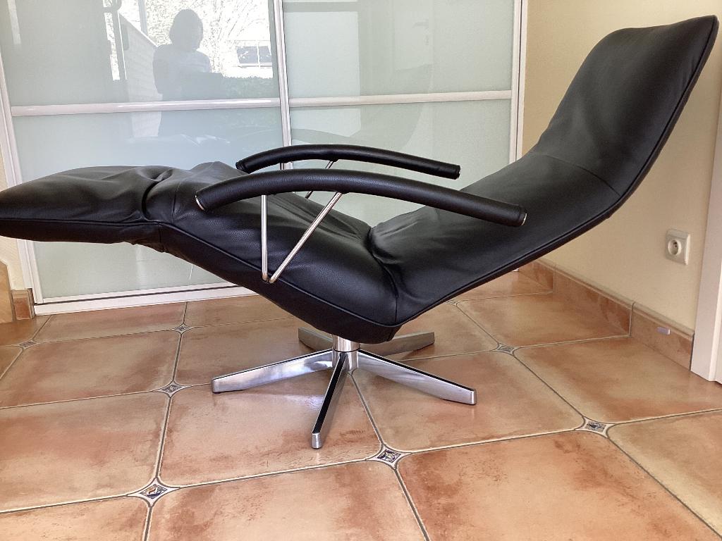 Modèle Jori Relax Pilot mono-move (modèle de poignée récent), Maison & Meubles, Fauteuils, Comme neuf, Cuir, Enlèvement