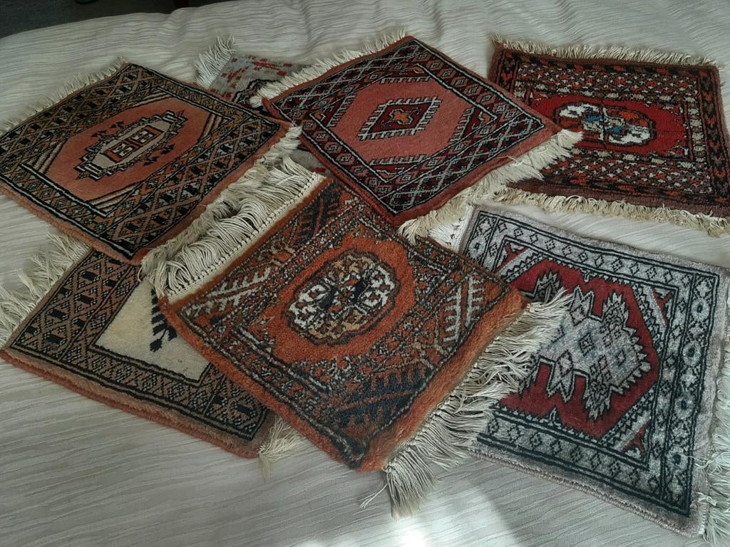 VINTAGE: Oosterse tapijtjes, Antiek en Kunst, Ophalen