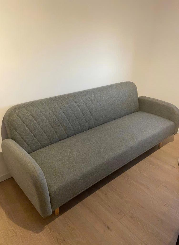 Zetel/zetelbed, Ophalen, Driepersoons, 75 tot 100 cm, Zo goed als nieuw