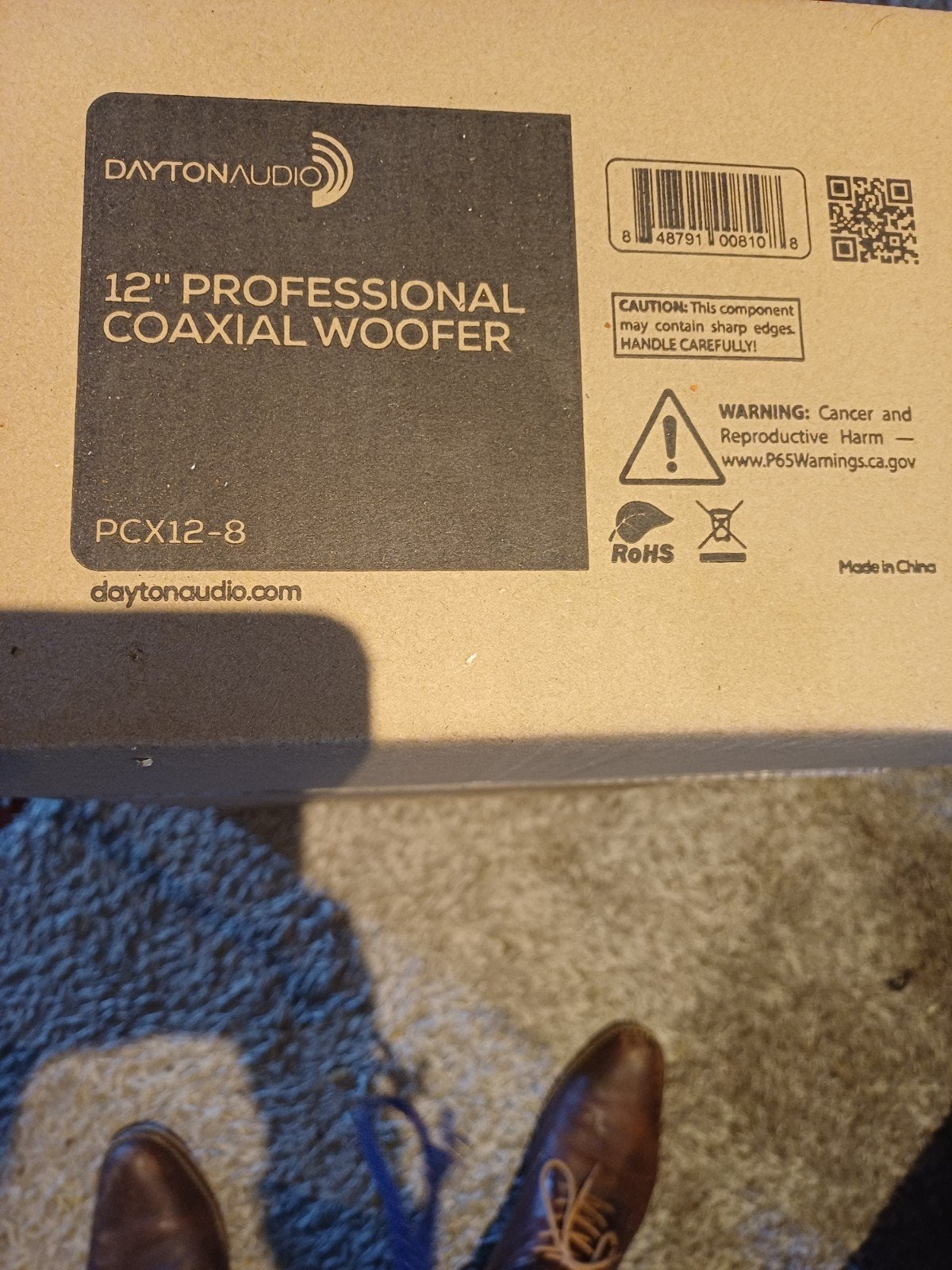 nieuwe coaxiale speakers in gesloten verpakking, Ophalen