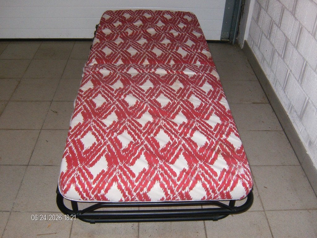 opklapbaar bed, Ophalen, Gebruikt, Eenpersoons, 190 cm of minder