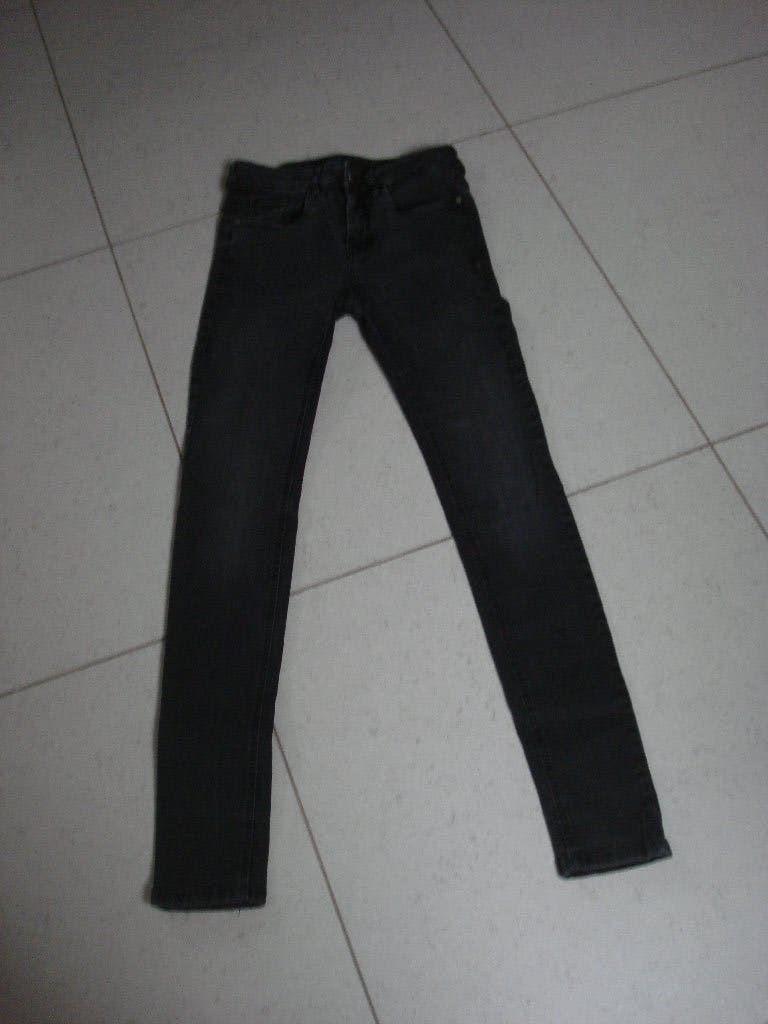 Fransa Denim zwarte afgewassen jeans, dames. mt 36, Fransa, Zwart, Ophalen of Verzenden, Maat 36 (S)