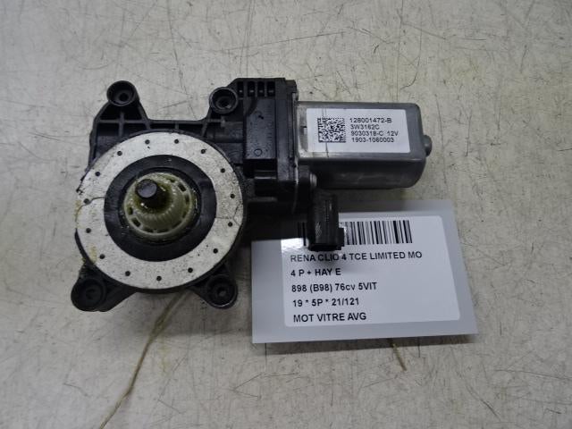 MOTEUR LEVE VITRE ELECTRIQUE AVANT GAUCHE Clio IV (5R), Utilisé, Gauche, Renault
