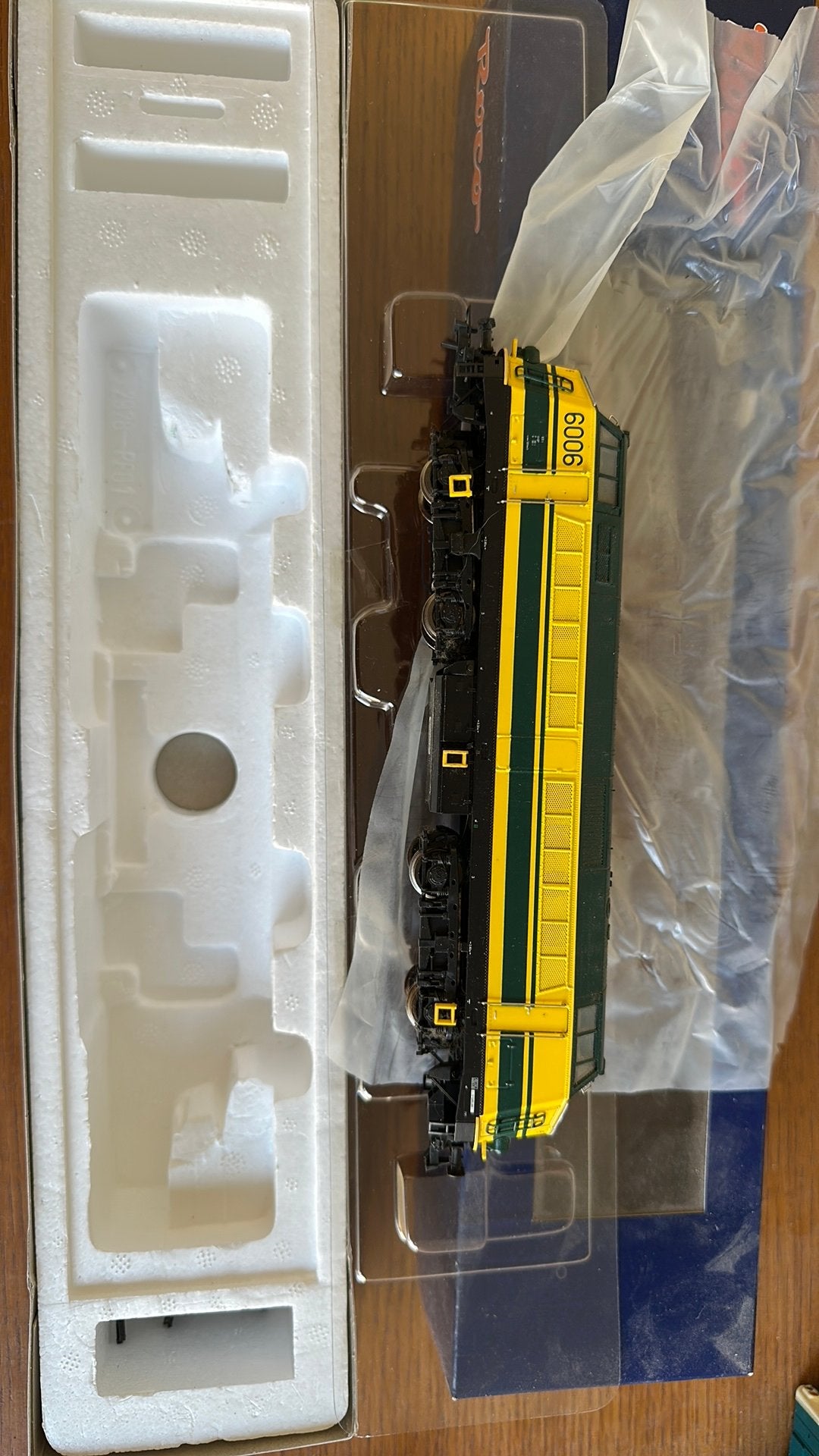 Locomotive diesel SNCB 6006 Roco, Analogique, Comme neuf, Courant continu, Locomotive