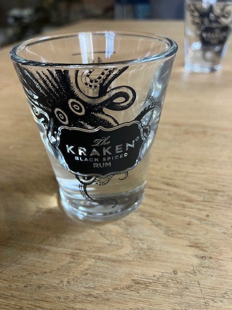 krakan glazen, Ophalen
