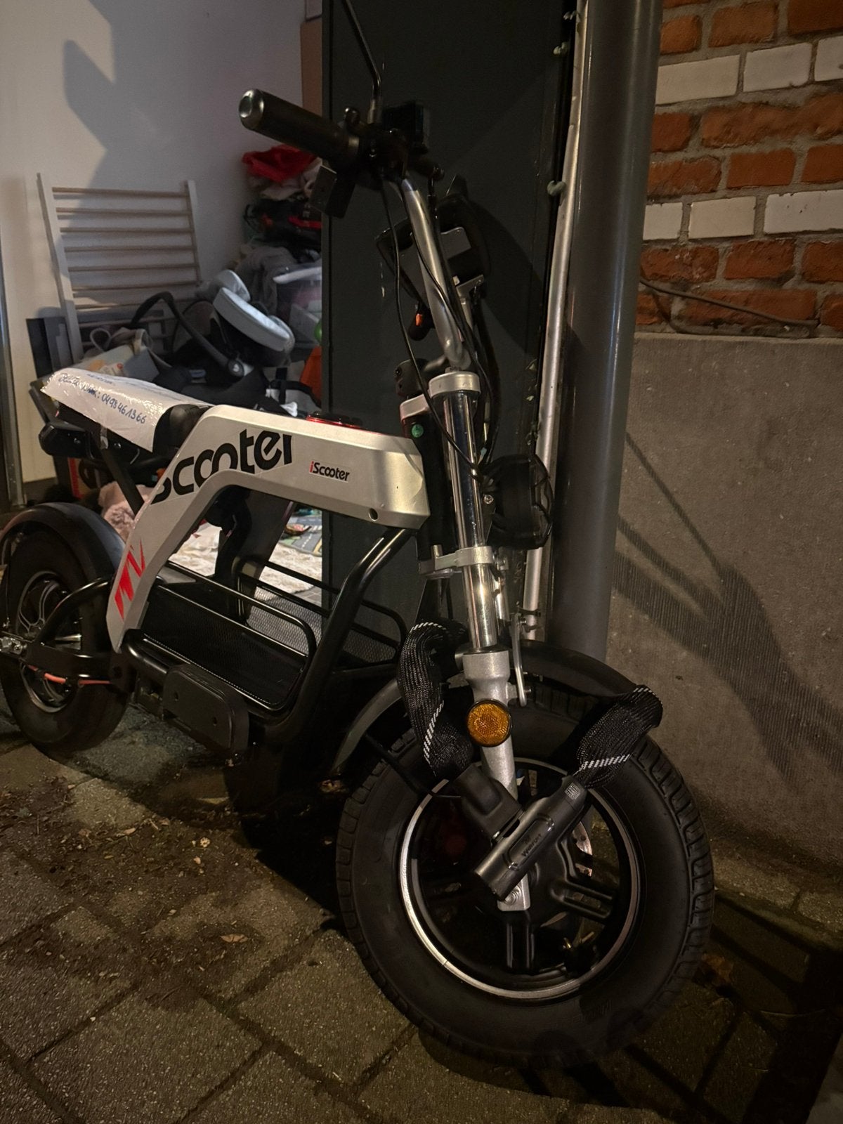 I scooter (Elektrisch), Ophalen, Zo goed als nieuw