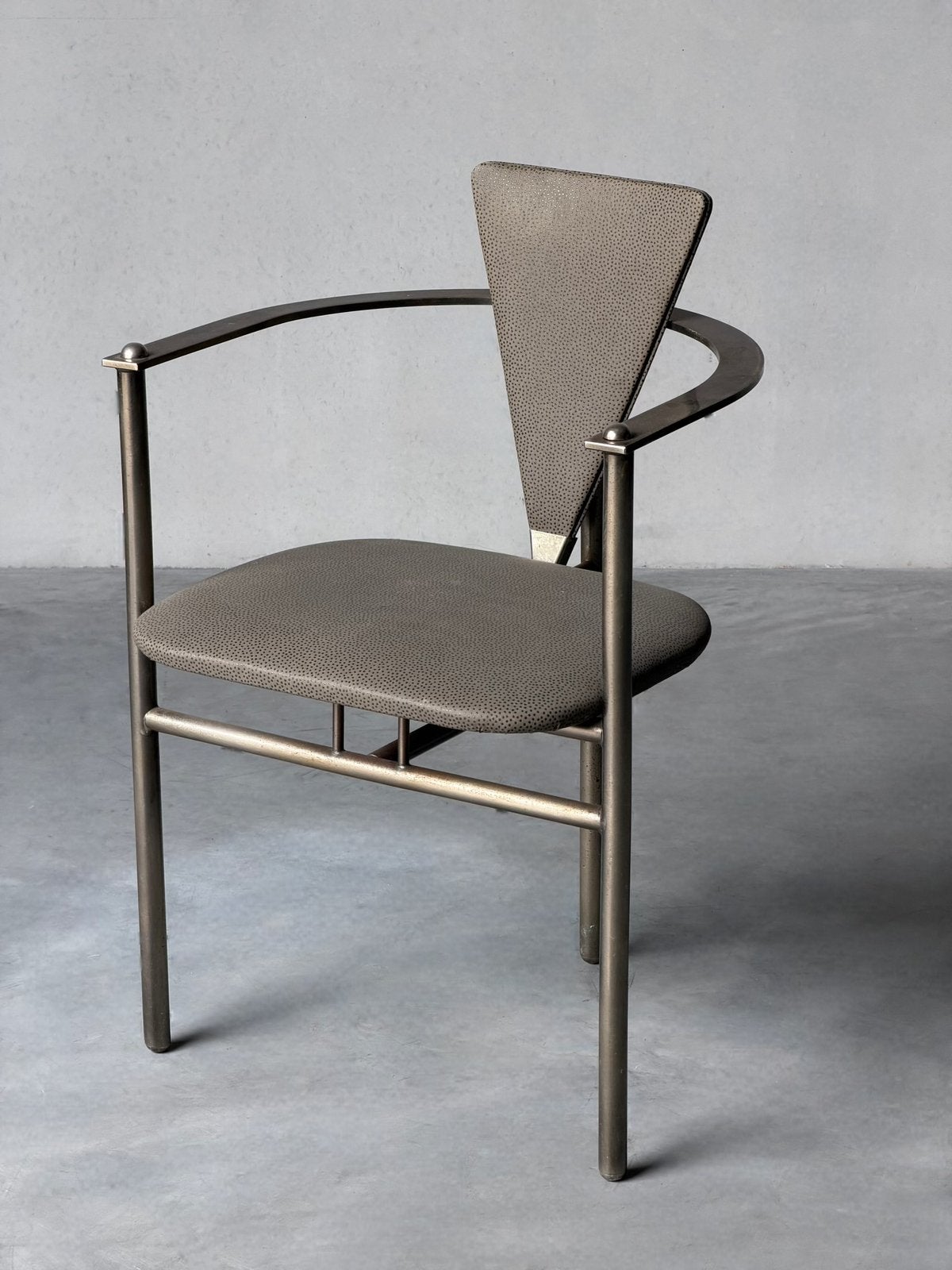 Vintage design Philippe Starck voor Belgochrom stoelen, 1980, Enlèvement