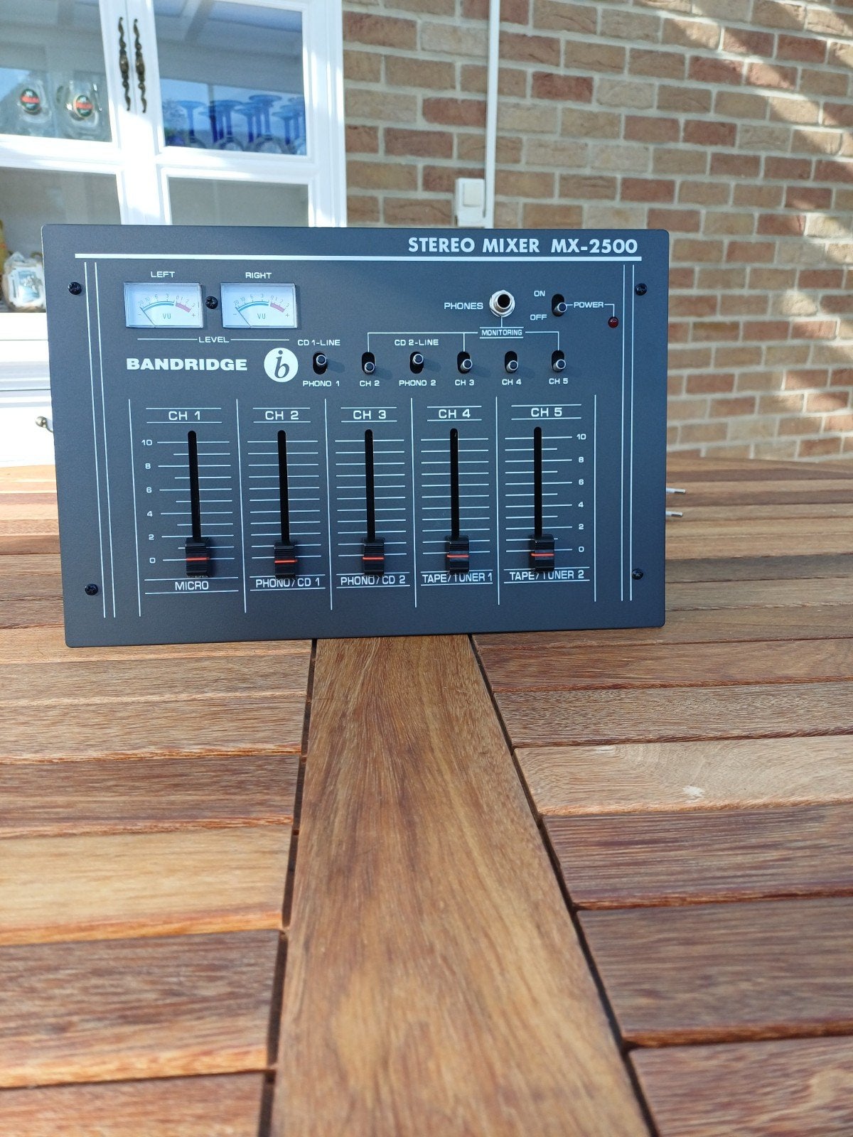 BANDRIDGE MX2500 MIXER, Audio, Tv en Foto, Cd-spelers, Ophalen, Zo goed als nieuw, Overige merken