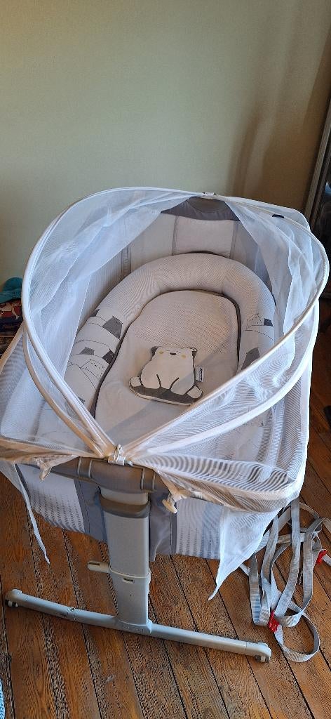 Berceau cododo Chicco Next2Me (+ Doomoo et moustiquaire), Enfants & Bébés, Enlèvement, Comme neuf, Berceau