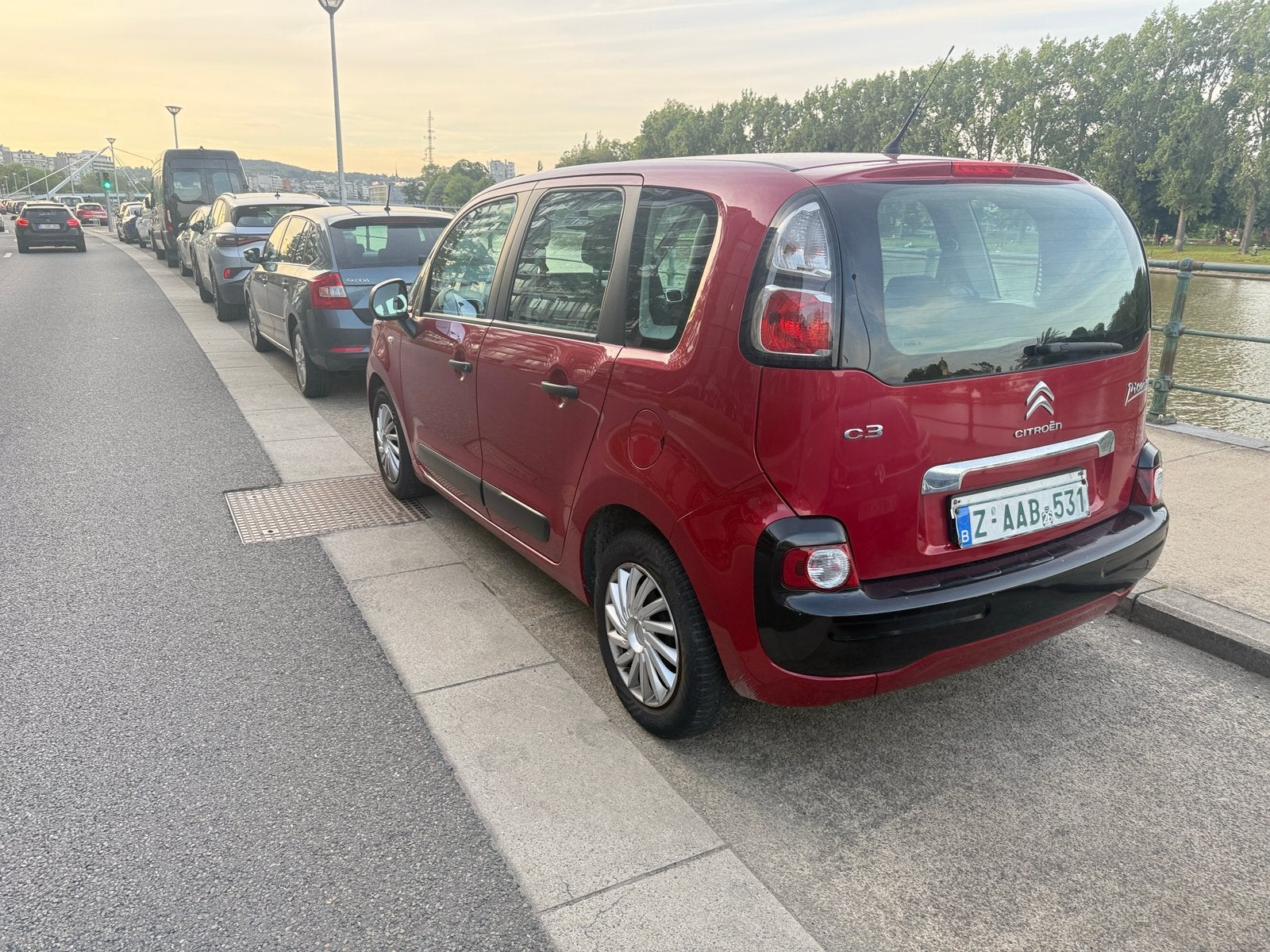 C3 Picasso 1.6 hdi, Autos, Rouge, Euro 5, Achat, Entreprise