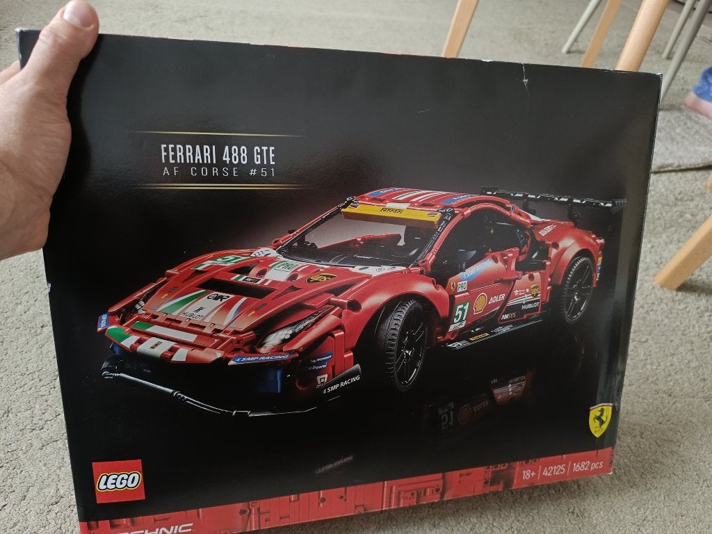 Ferrari 488 GTE - AF "51" LEGO  Technic, Ophalen, Lego, Nieuw, Technic