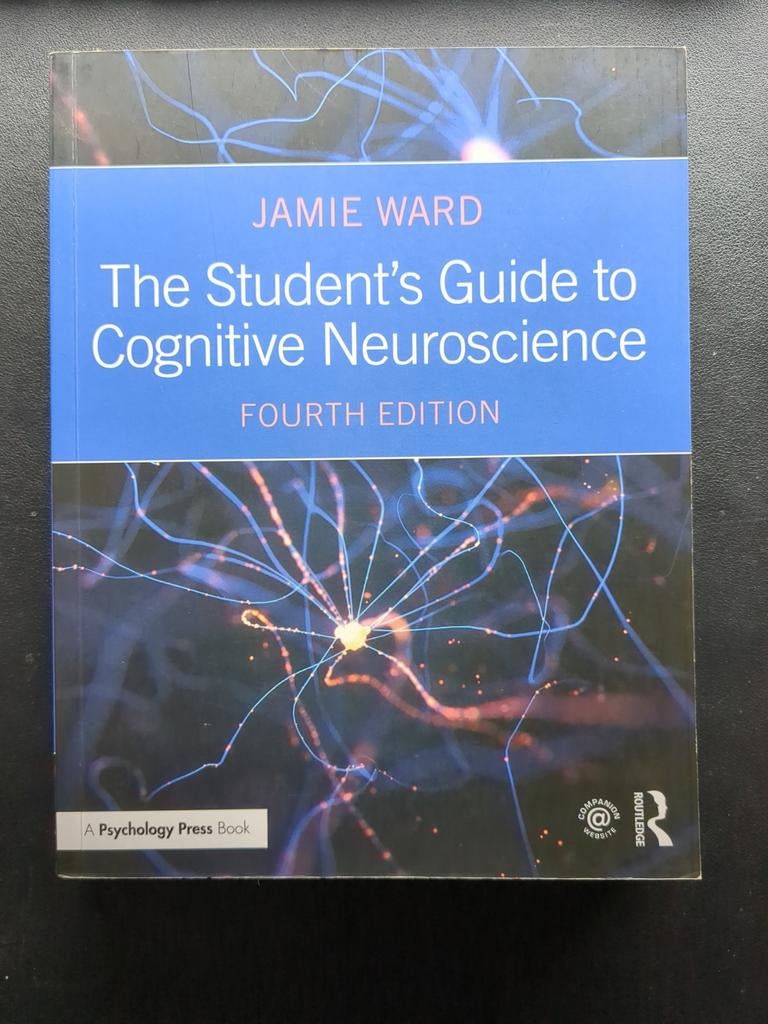 The Student's Guide to Cognitive Neuroscience – Jamie Ward, Livres, Psychologie, Enlèvement ou Envoi, Jamie Ward, Psychologie cognitive
