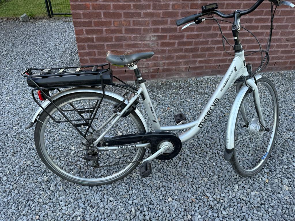 Elektrische Dames fiets, Ophalen, Gebruikt