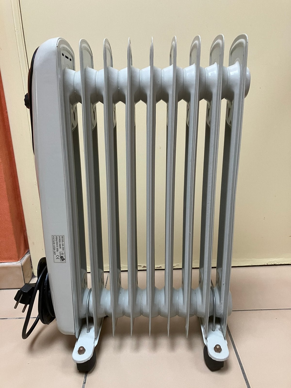 2000W olieradiator, Ophalen, Gebruikt, Radiator