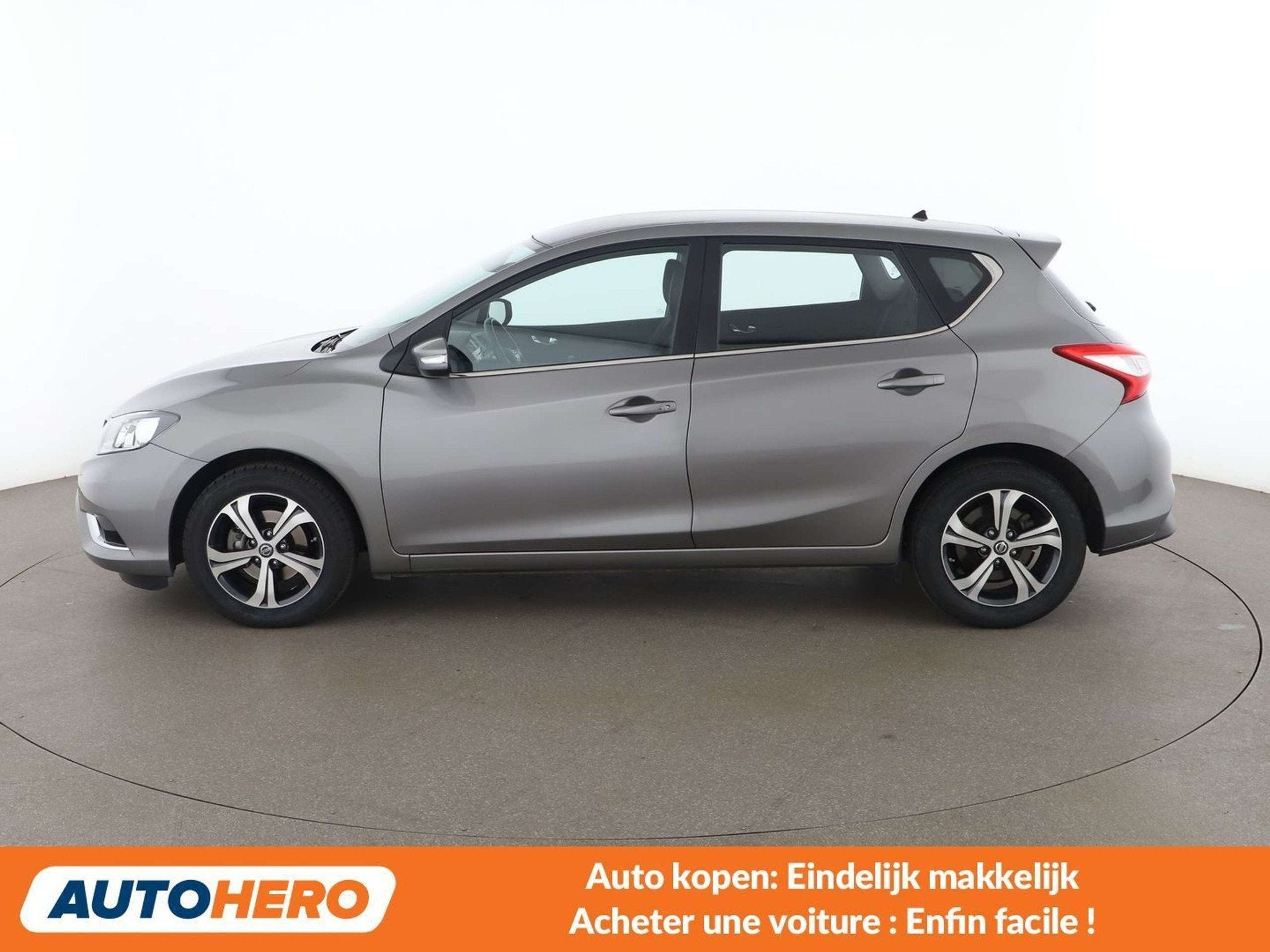 Nissan Pulsar 1.2 Acenta (année de construction 2015), Autos, 1197 cm³, Argent ou Gris, Achat, 1280 kg