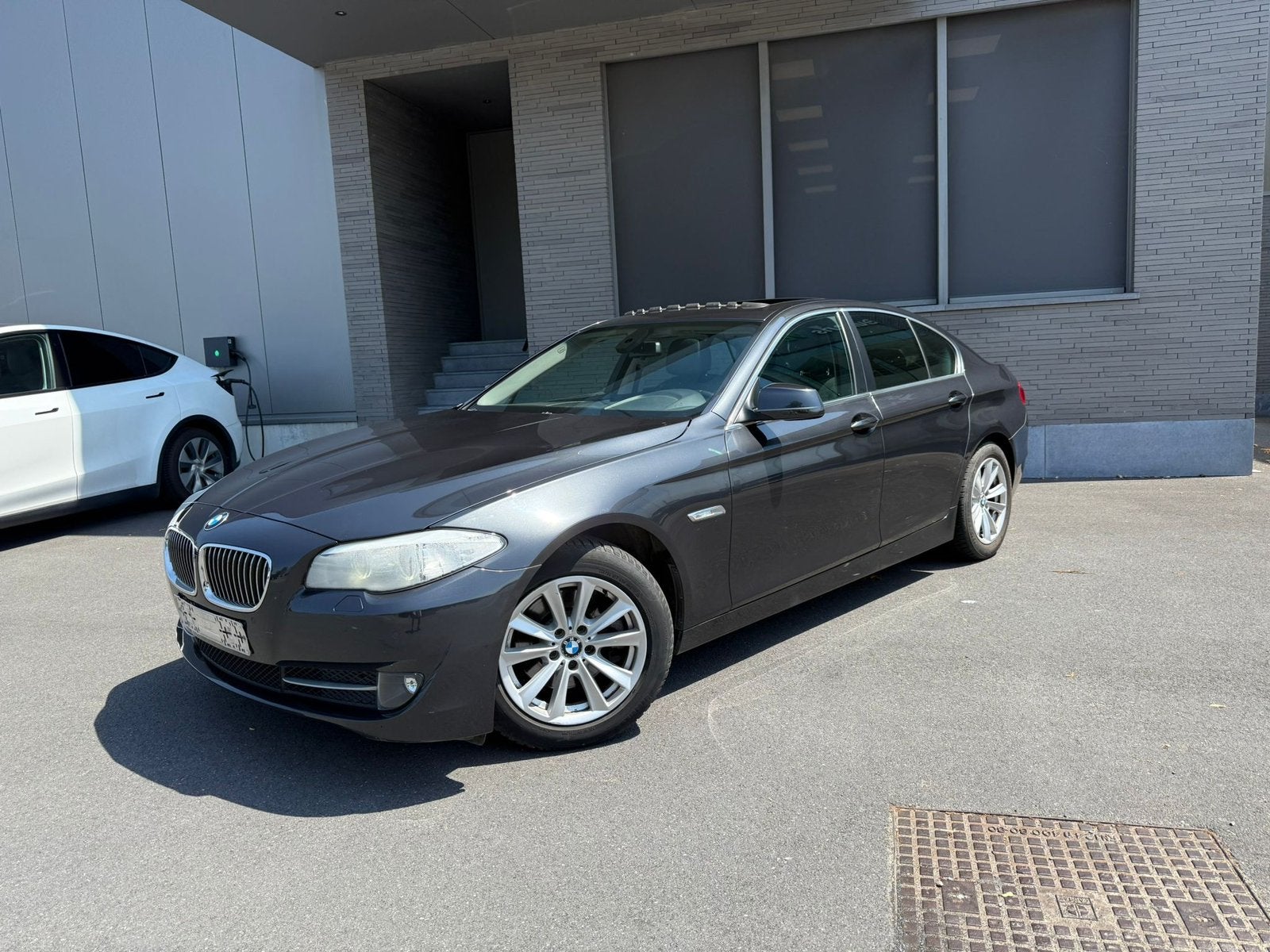 BMW 520d 2012 | 2.0 Diesel | 150.000 km, 1995 cc, Zwart, Zwart, Bedrijf