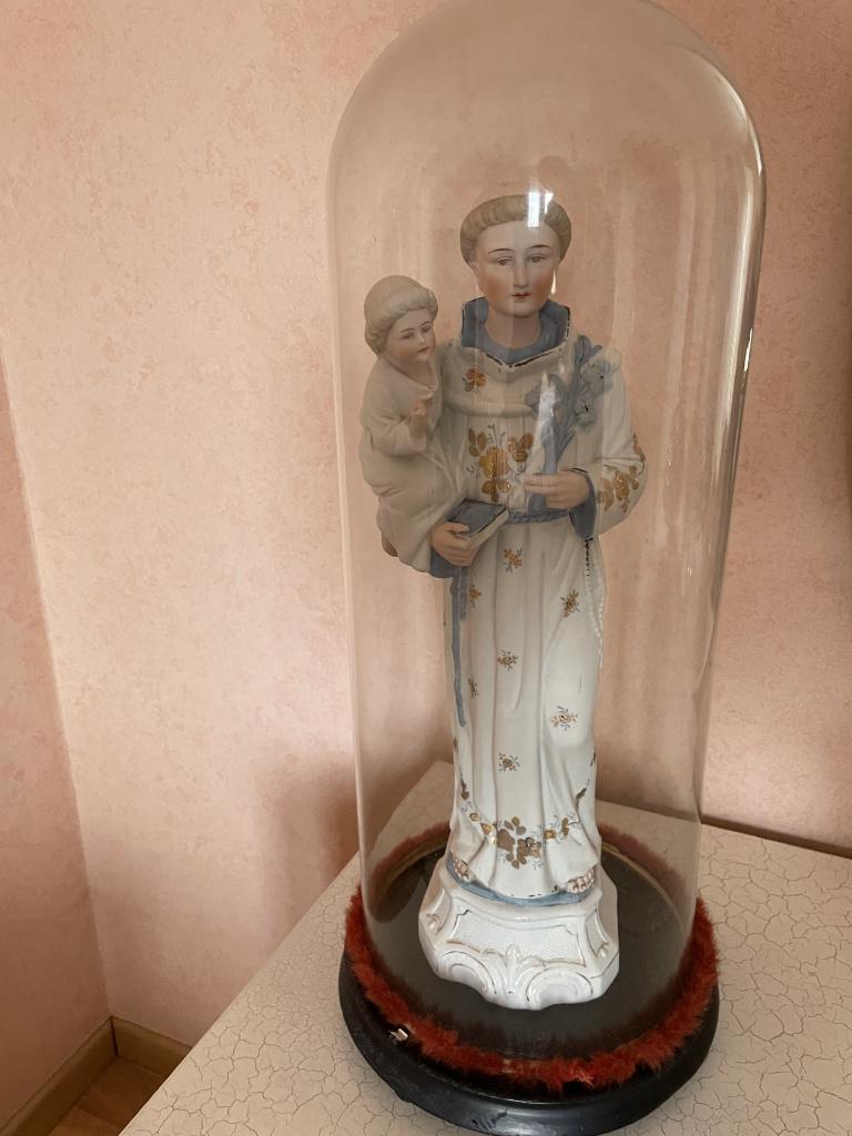 heilige Antonius onder stolp, Ophalen