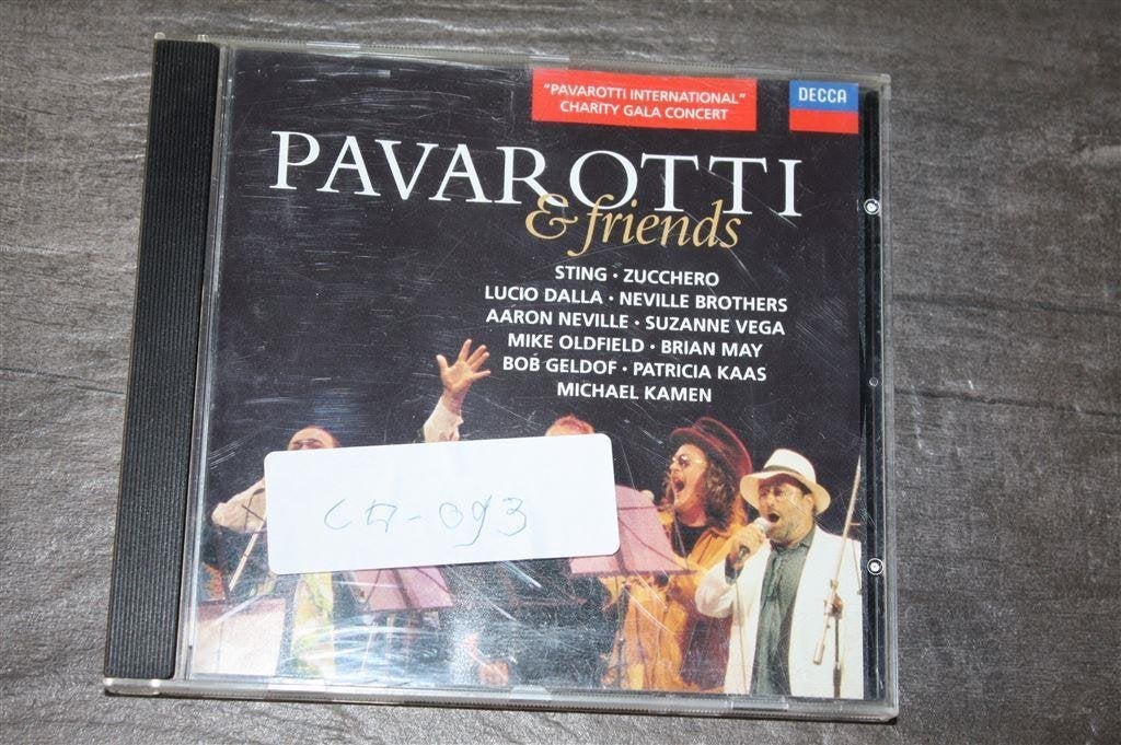 Luciano Pavarotti – Pavarotti & Friends | CD | 1993, Envoi, Comme neuf