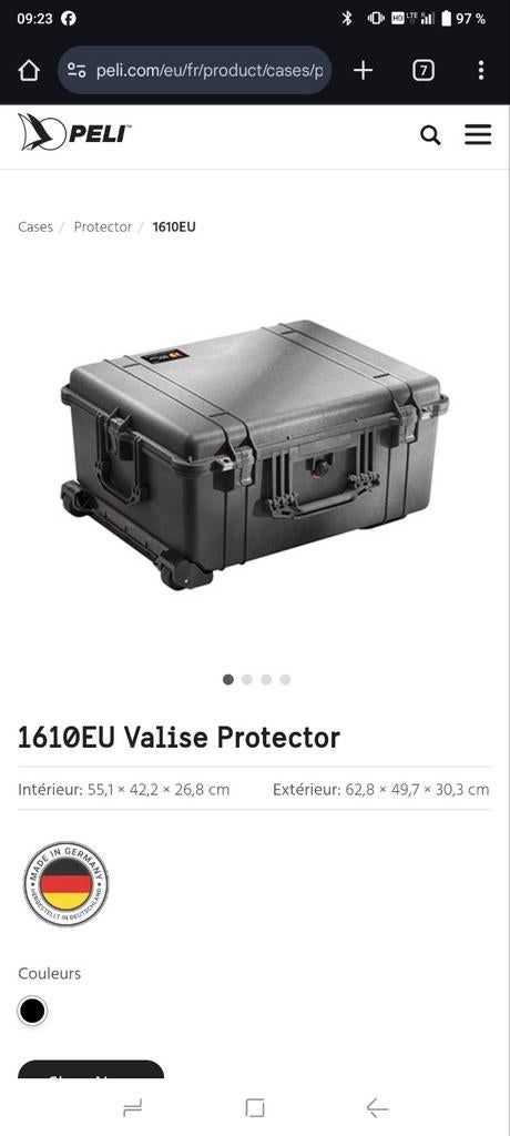Pelicase 1610, Musique & Instruments, Boîtiers & Valises