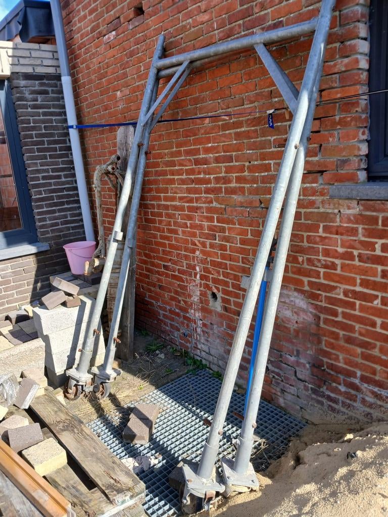 Bouwstelling, Doe-het-zelf en Bouw, Steigers, Ophalen