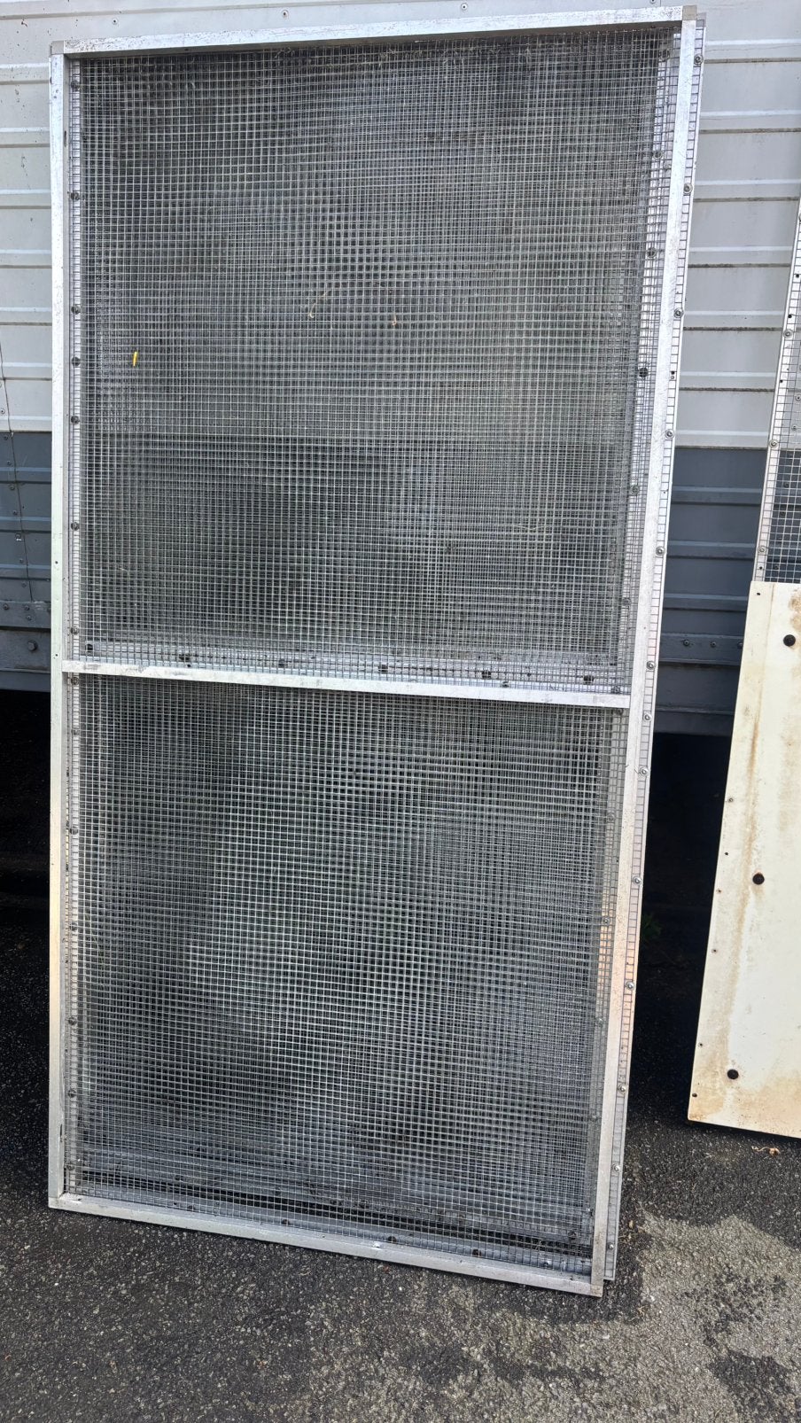 Volière paneel aluminium, Ophalen, Zo goed als nieuw, Volière