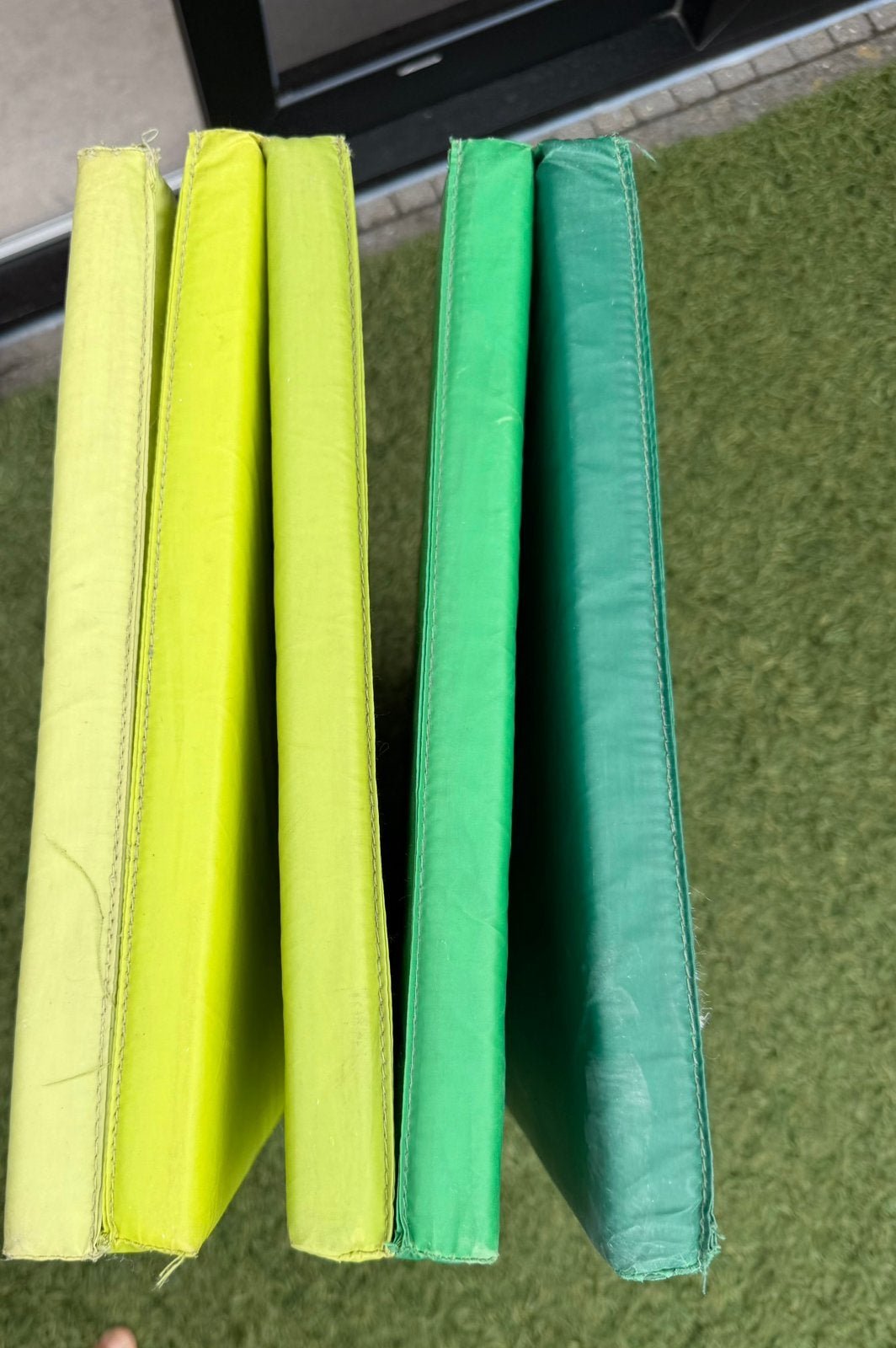 Turnmat, Sports & Fitness, Gymnastique, Enlèvement, Utilisé, Vert, Matériel