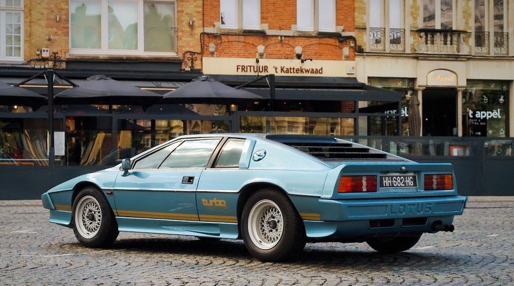 1984 LOTUS Esprit Turbo MK1 S3 2.2L RHD / papiers français, Autos, Cuir, Achat, Boîte manuelle, Bleu