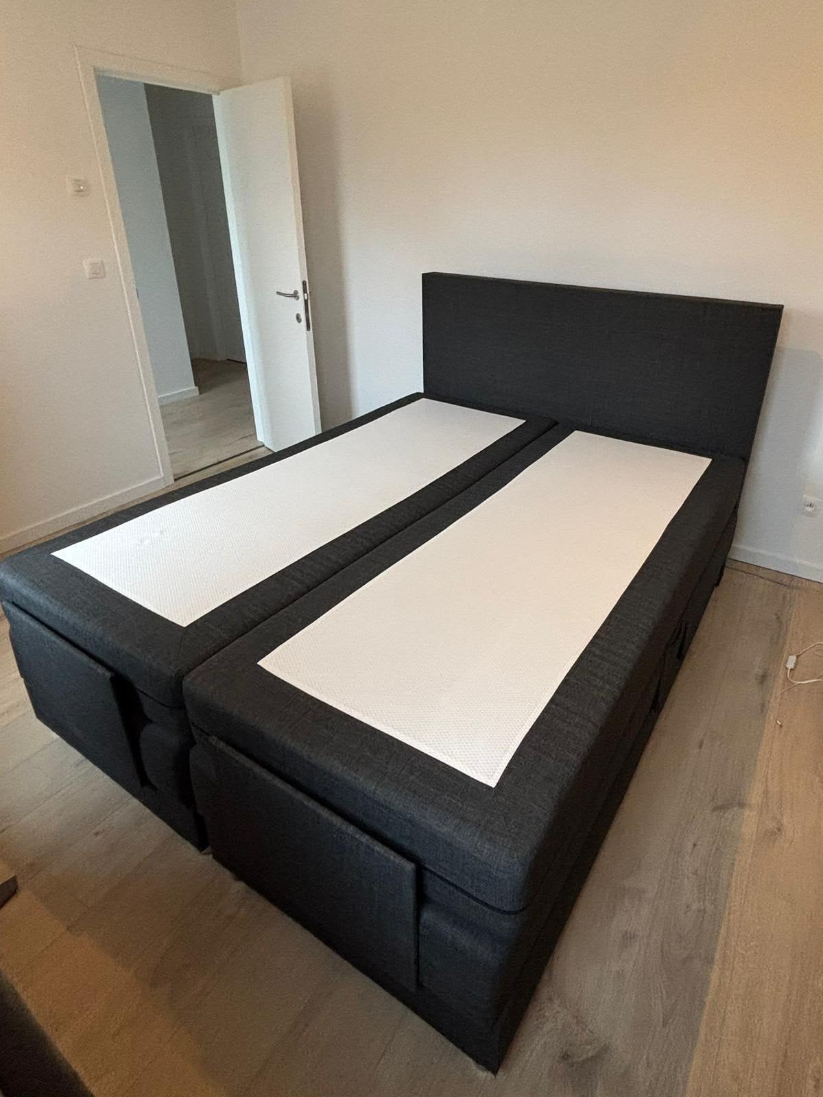 Elektrische boxspring, Maison & Meubles, Chambre à coucher | Lits boxsprings, Enlèvement, Deux personnes, 220 cm, 160 cm