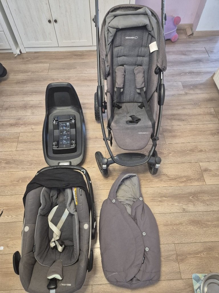 Stroller Bebeconfort + Sièges auto, Poussette combi, Enlèvement, Utilisé, Voiture duo