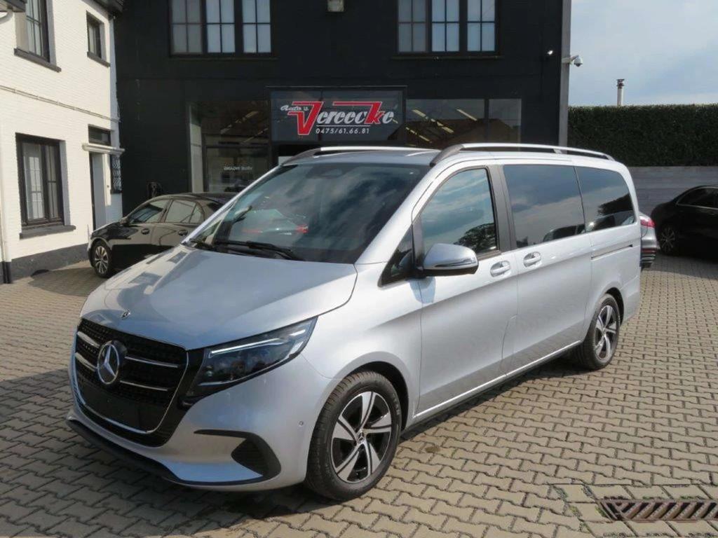 Mercedes-Benz V-Class 220 d 7 met Trekhaak 2.500kg sleep, Auto's, Automaat, Stof, Gebruikt, Zwart