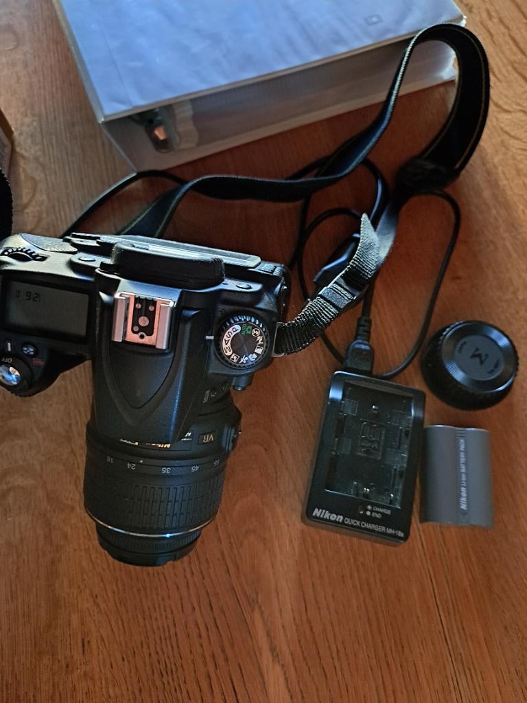 D90 NIKON, Audio, Tv en Foto, Ophalen, Gebruikt, Spiegelreflex, Nikon