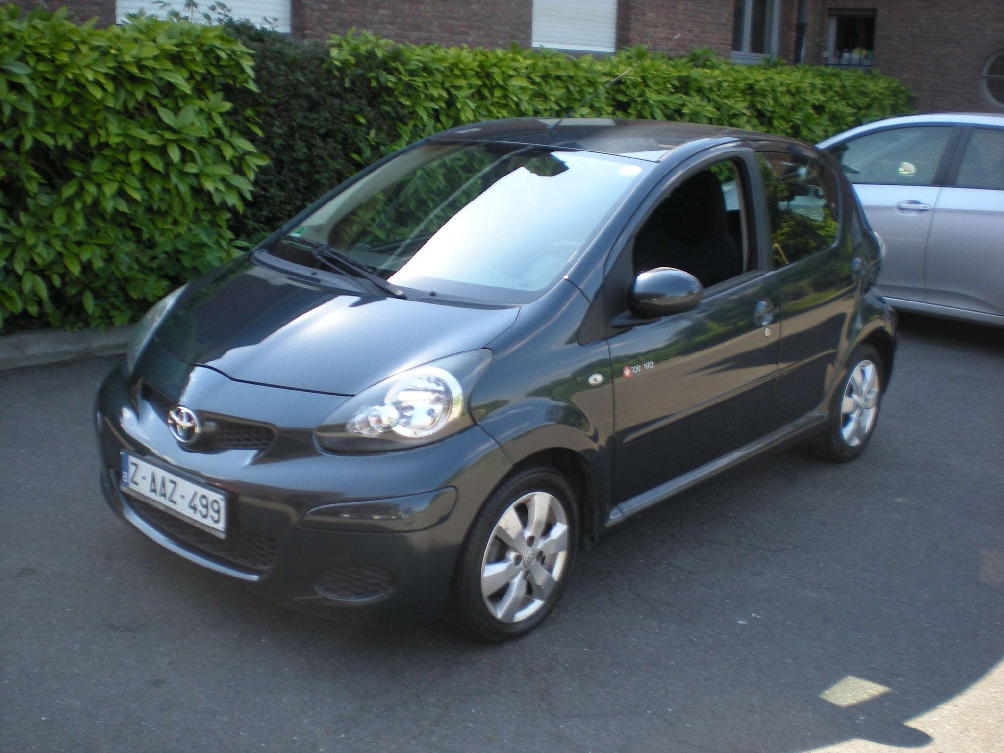Toyota Aygo 1.0i VVT-i Toronto, Autos, Euro 5, Achat, Entreprise, Noir
