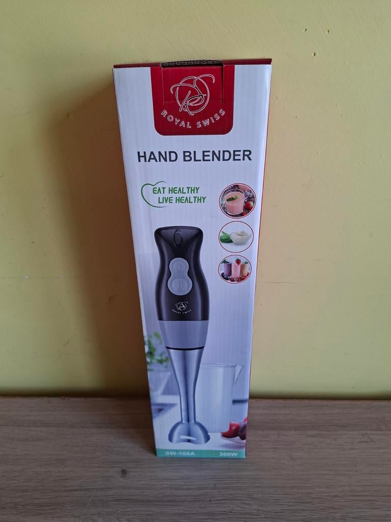 Royal Swiss Hand Blender SW 108, Enlèvement ou Envoi, Neuf, Mélangeur