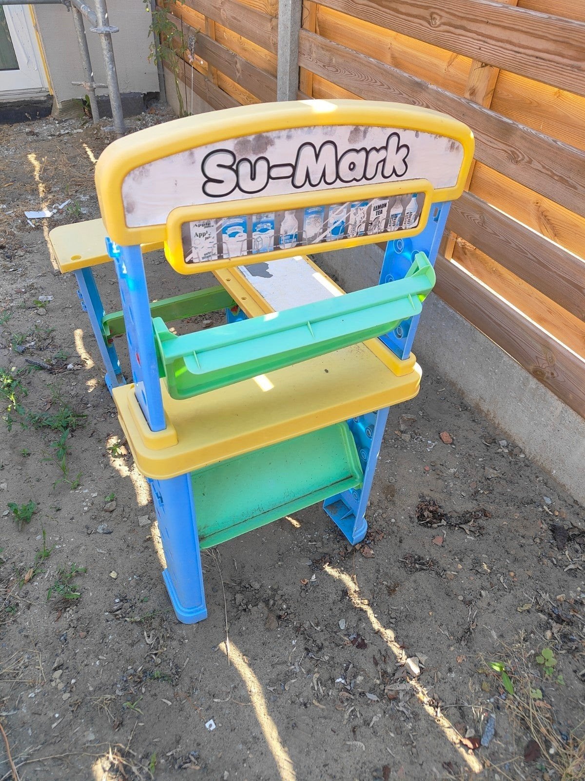 marktkraam / supermarkt / speelgoed, Ophalen