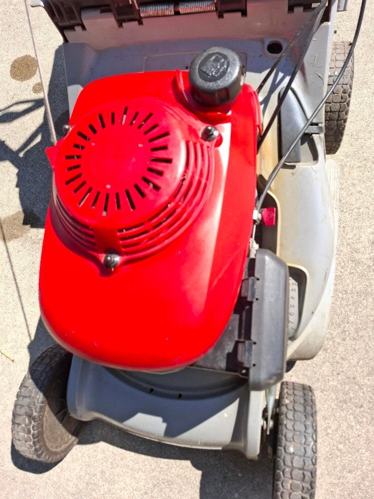HONDA grasmaaier  HRB 476C, Tuin en Terras, Ophalen, Cirkelmaaier, Gebruikt, Opvangbak