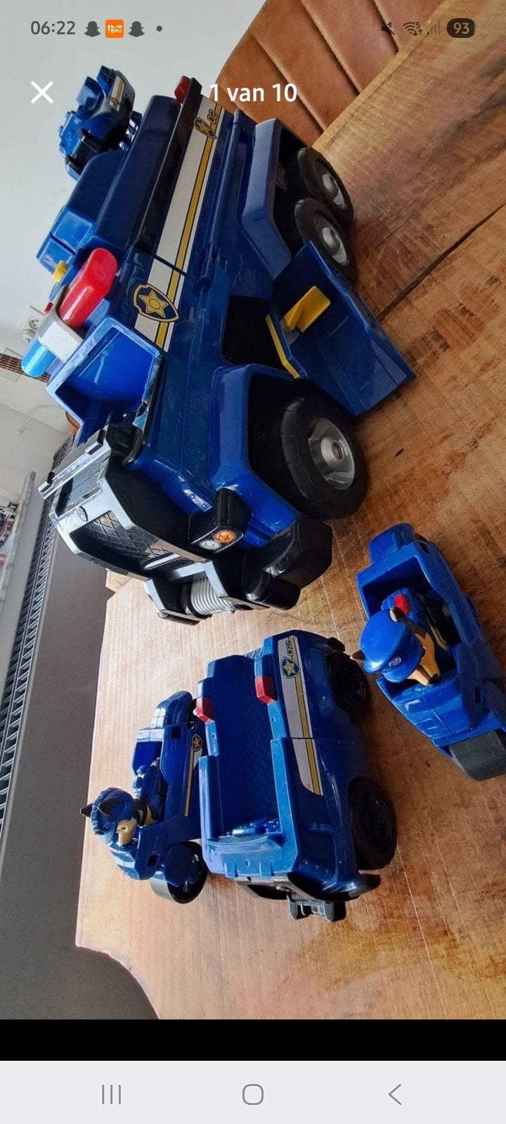 paw petrol, Collections, Enlèvement