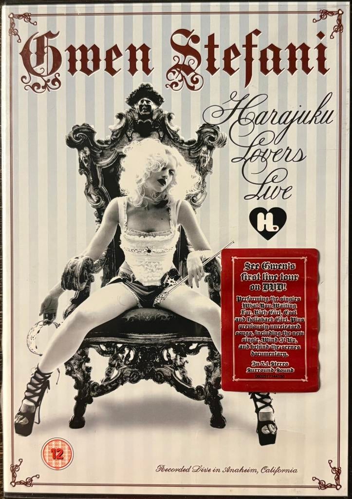 GWEN STEFANI - Harajuku Lovers Live, Alle leeftijden, Ophalen of Verzenden, Zo goed als nieuw