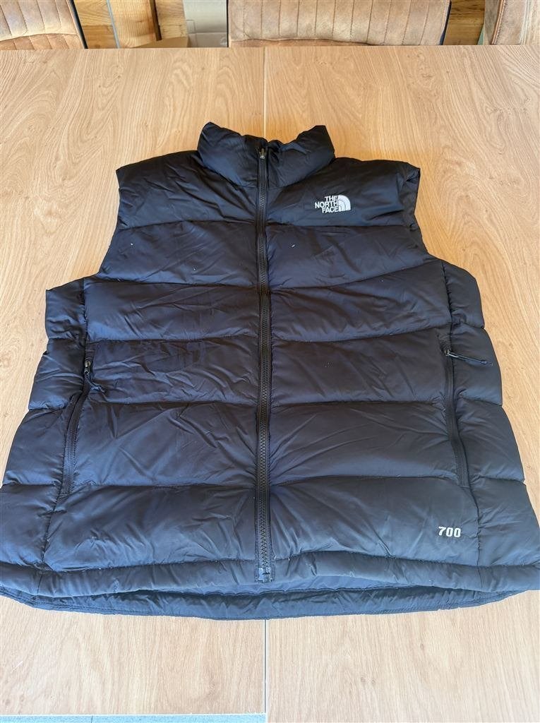 The North Face Heren Bodywarmer Goose Down 700 Fill - Maat L, Ophalen of Verzenden, Zo goed als nieuw, Maat 52/54 (L)